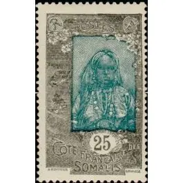 Quantité Limitée Timbre de collection Cote des Somalies - 105