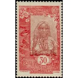Pas Cher Timbre de collection Cote des Somalies - 106
