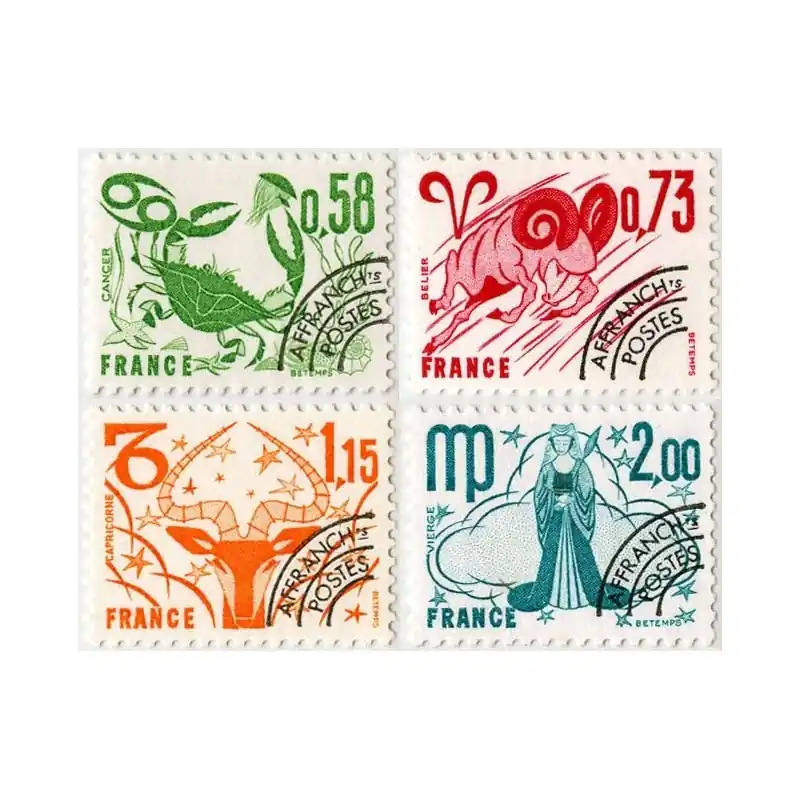Livraison Express Timbres Préoblitérés France n°150 à 153 Neuf **
