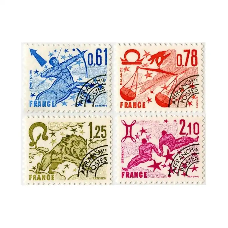 Prix Choc Timbres Préoblitérés France n°154 à 157 Neuf **