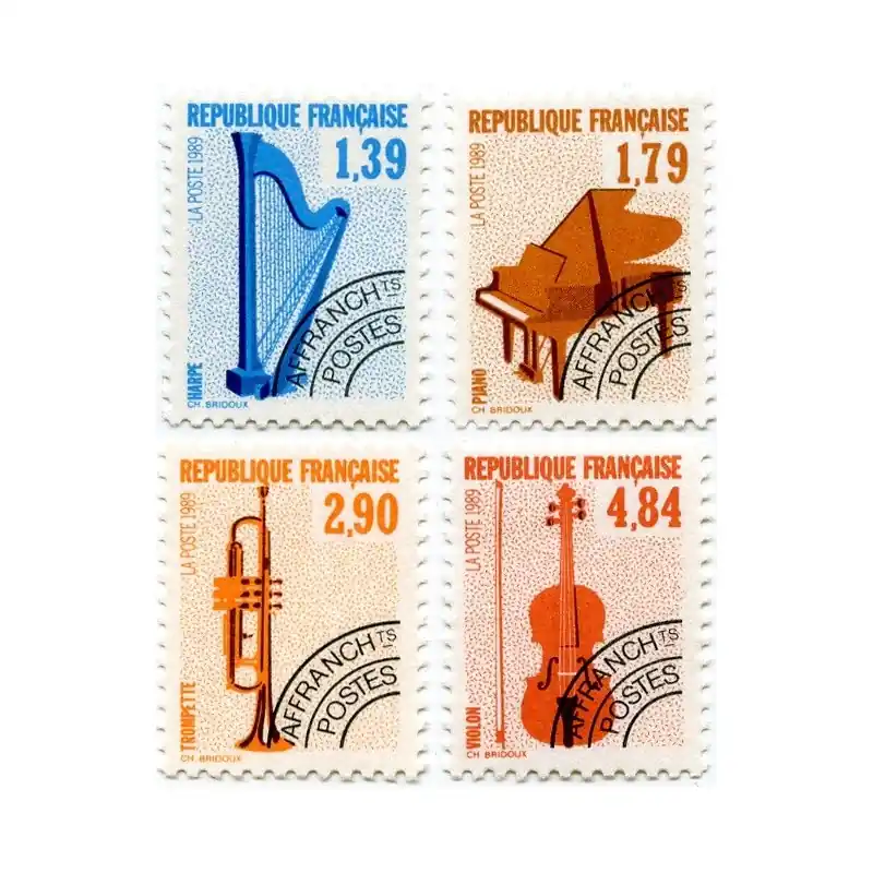 Timbres Préoblitérés France n°202 à 205 Neuf ** Commander Maintenant