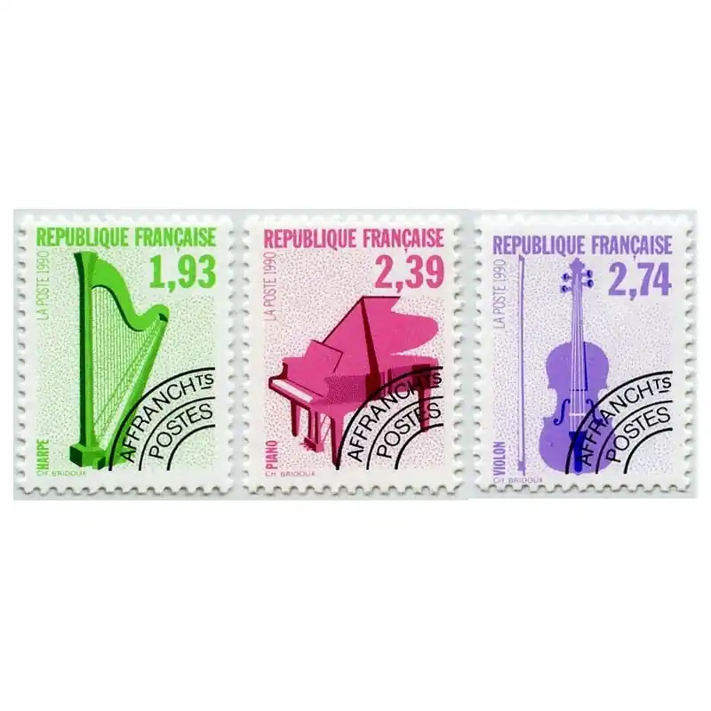 Top Vente Timbres Préoblitérés France n°210 à 212 Neuf **