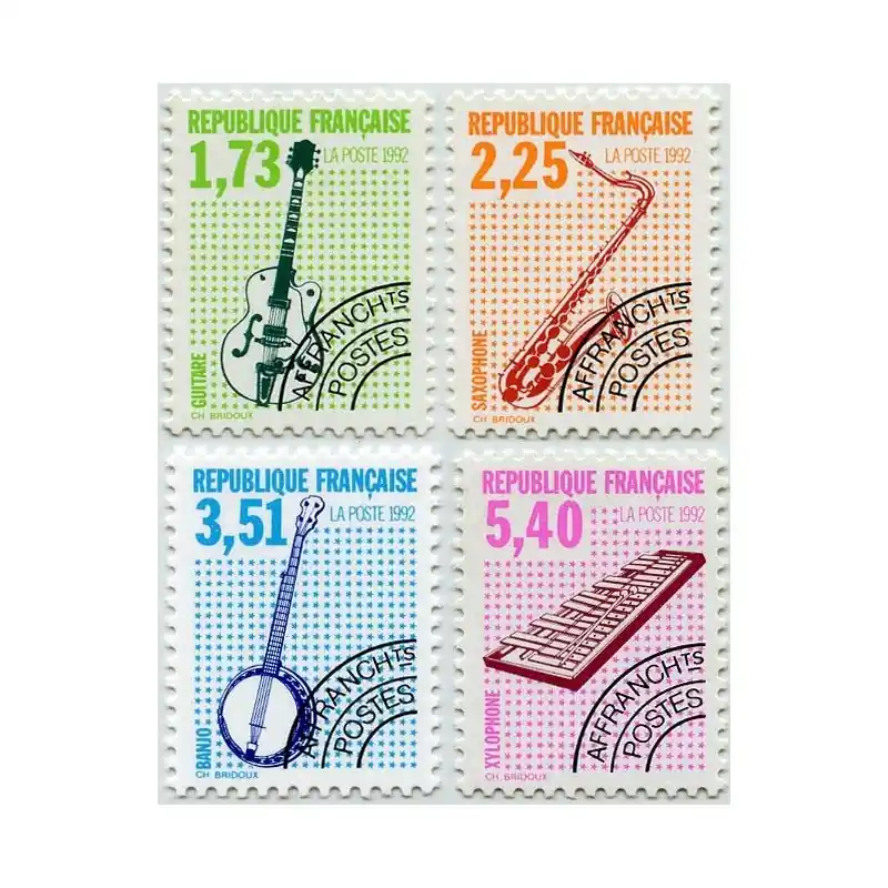 Affaire À Saisir Timbres Préoblitérés France n°224 à 227 Neuf **