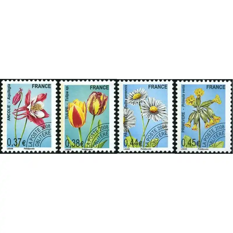 Bon Plan Timbres Préoblitérés France n°253 à 256 Neuf **