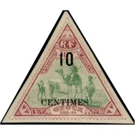 En Vogue Timbre de collection Cote des Somalies - 036