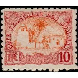 Prix Réduit Timbre de collection Cote des Somalies - 041