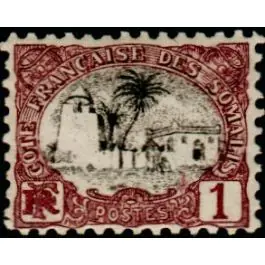 Offre Spéciale Timbre de collection Cote des Somalies - 053