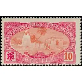 Achat Immédiat Timbre de collection Cote des Somalies - 071