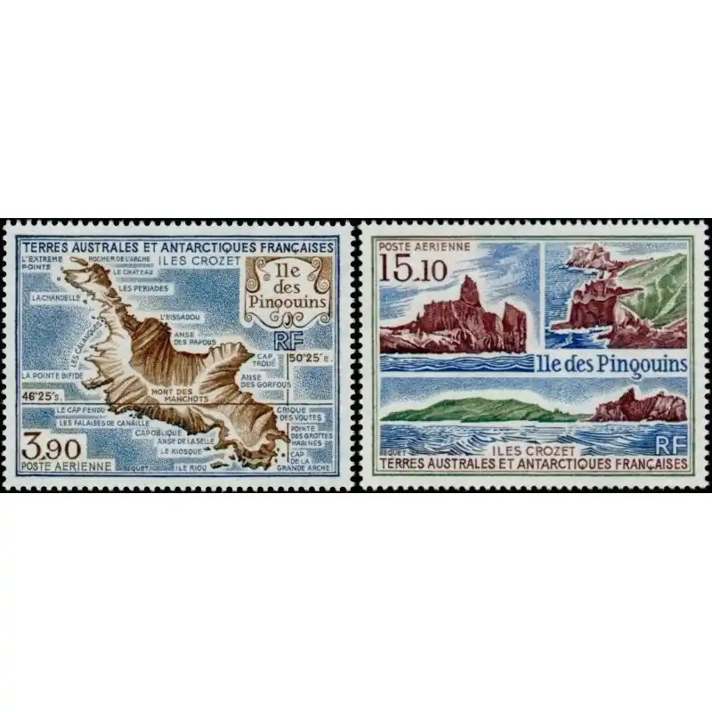 Certifié TAAF Poste Aérienne n°100 et 101