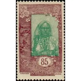 Dernière Chance Timbre de collection Cote des Somalies - 132