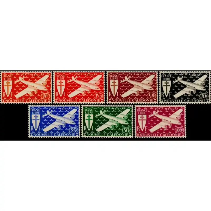 Nouvelle Calédonie Poste Aérienne n°46 à 52 Commander Maintenant