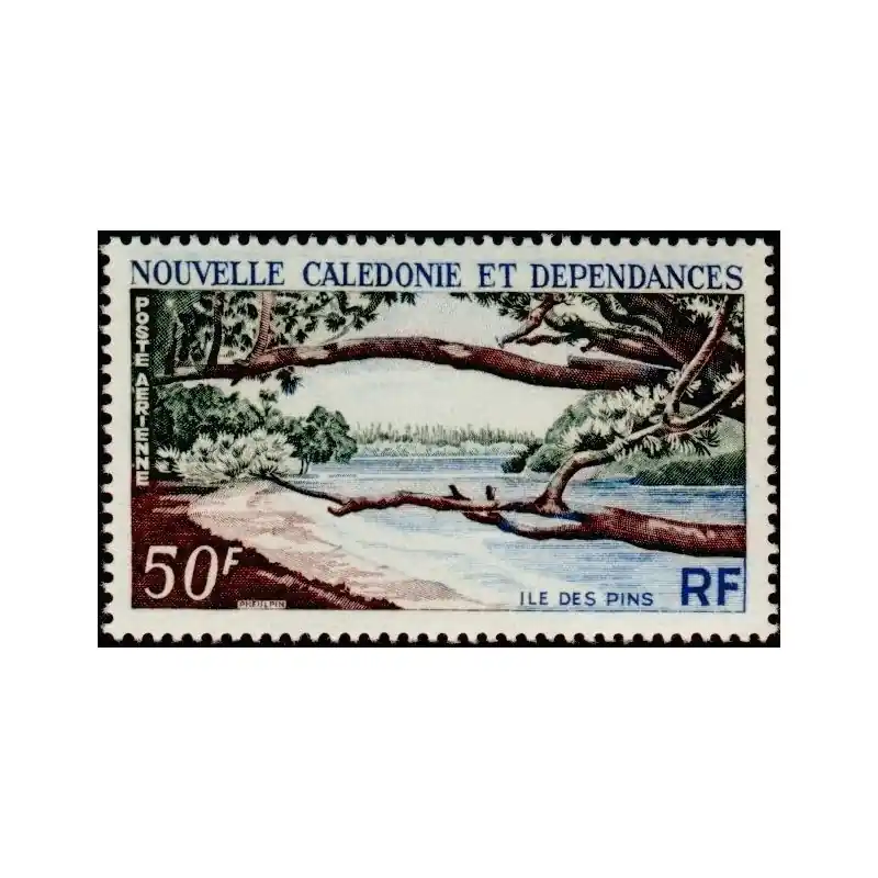 Nouvelle Calédonie Poste Aérienne n°75 Livraison Mondiale