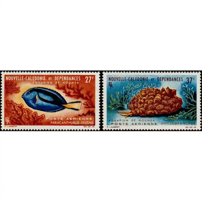 Nouvelle Calédonie Poste Aérienne n°77 et 78 Bon Plan