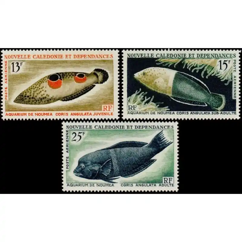 Nouvelle Calédonie Poste Aérienne n°81 à 83 Soldes