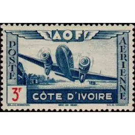 Jusqu’à Épuisement Des Stocks Timbre de collection Cote d'Ivoire - Poste Arienne 13