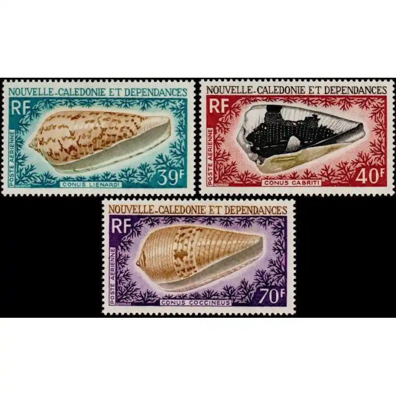 Populaire Nouvelle Calédonie Poste Aérienne n°98 à 100