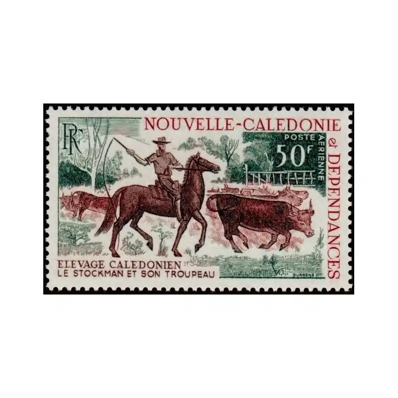 Nouvelle Calédonie Poste Aérienne n°104 Authentique