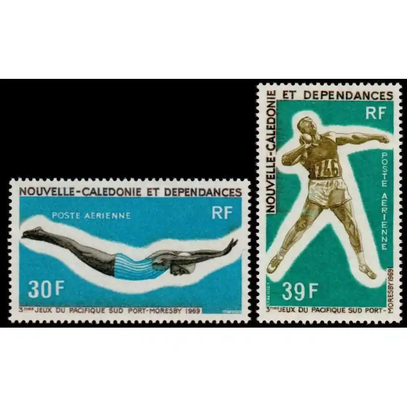 Acheter Direct Nouvelle Calédonie Poste Aérienne n°106 et 107