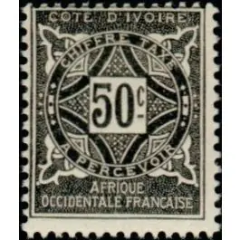 Premium Timbre de collection Cote d'Ivoire - Taxe 14