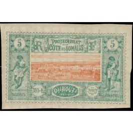 Top Vente Timbre de collection Cote des Somalies - 009