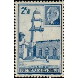 Pas Cher Timbre de collection Cote des Somalies - 192