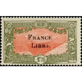 Expédié Aujourd’hui Timbre de collection Cote des Somalies - 203