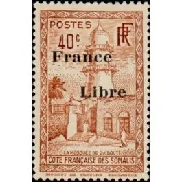 Artisanat Timbre de collection Cote des Somalies - 214