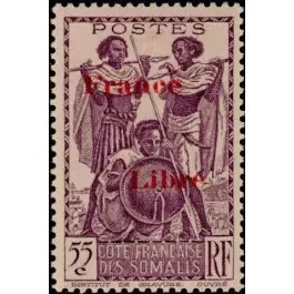 Offre Du Jour Timbre de collection Cote des Somalies - 216