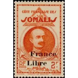 Original Timbre de collection Cote des Somalies - 226