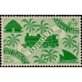 Promotion Timbre de collection Cote des Somalies - 236