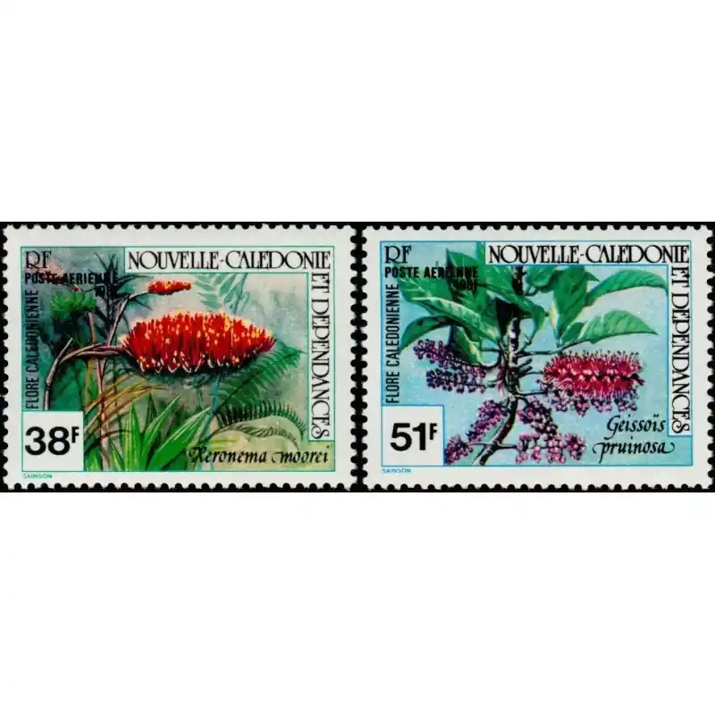 Prix Cassé Nouvelle Calédonie Poste Aérienne n°210 et 211