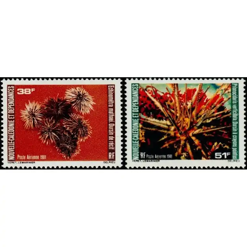 Dernier Modèle Nouvelle Calédonie Poste Aérienne n°215 et 216