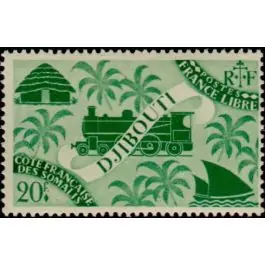 Offre Du Jour Timbre de collection Cote des Somalies - 247