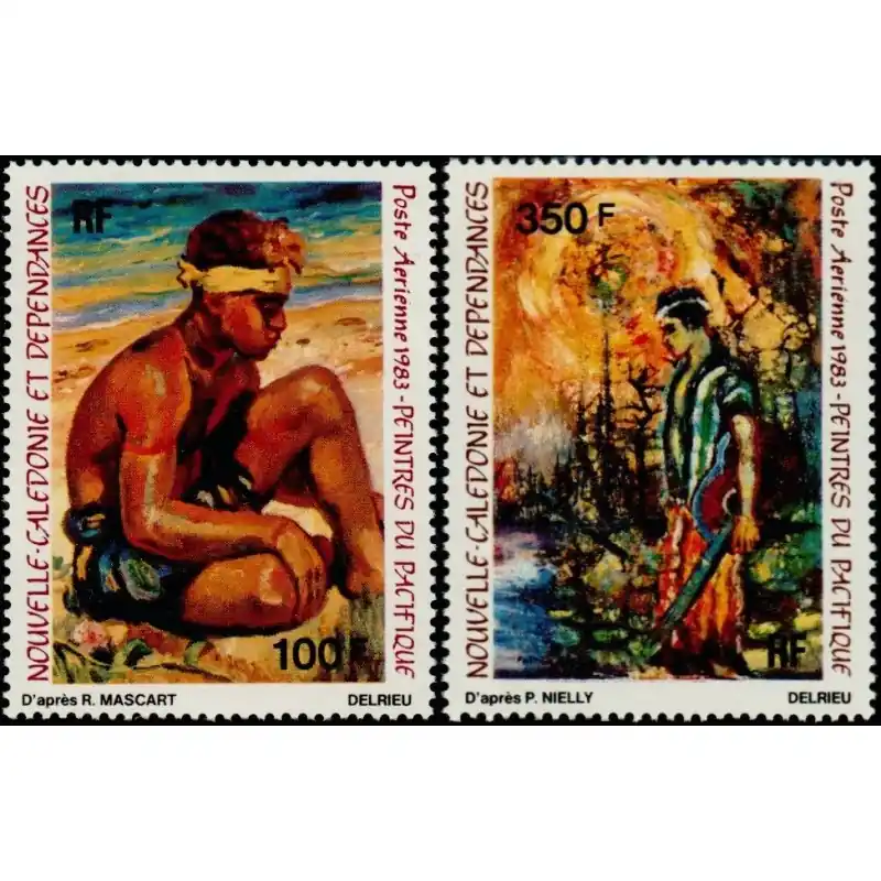 Certifié Nouvelle Calédonie Poste Aérienne n°234 et 235