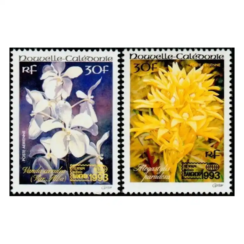 Artisanat Nouvelle Calédonie Poste Aérienne n°303 et 304