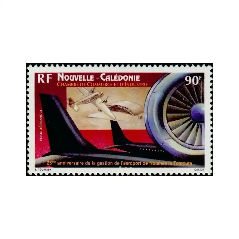 Nouvelle Calédonie Poste Aérienne n°308 Nouvel Arrivage