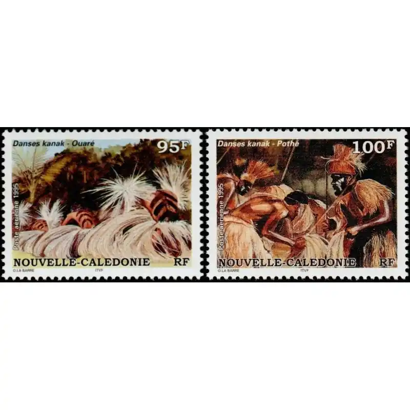 Meilleure Vente Nouvelle Calédonie Poste Aérienne n°329 et 330