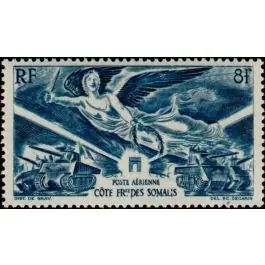 Promotion Timbre de collection Cote des Somalies - Poste Arienne 13