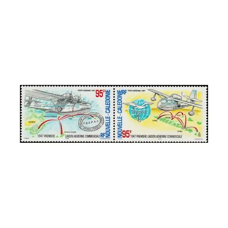 Offre Du Jour Nouvelle Calédonie Poste Aérienne n°345 et 346