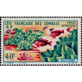 Jusqu’à Épuisement Des Stocks Timbre de collection Cote des Somalies - Poste Arienne 34