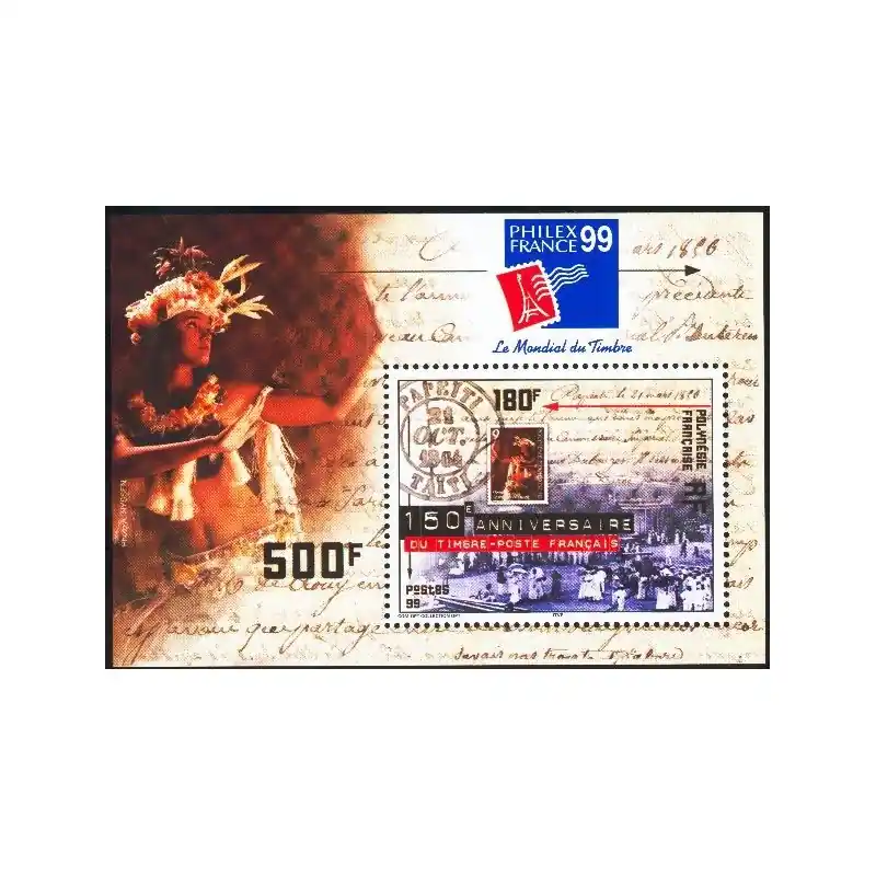 Polynésie Bloc Feuillet n°24 Meilleure Qualité