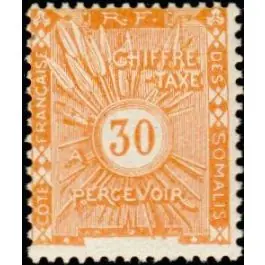 Offre Du Jour Timbre de collection Cote des Somalies - Taxe 05