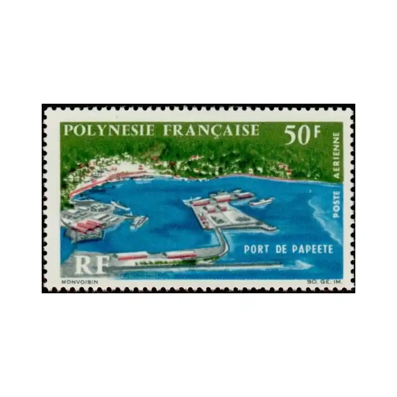 Polynésie Poste Aérienne n°20 Livraison Mondiale