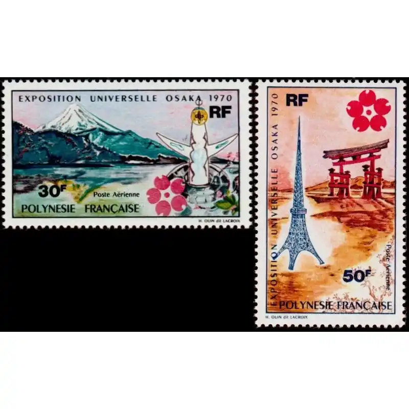 Usine Directe Polynésie Poste Aérienne n°32 et 33