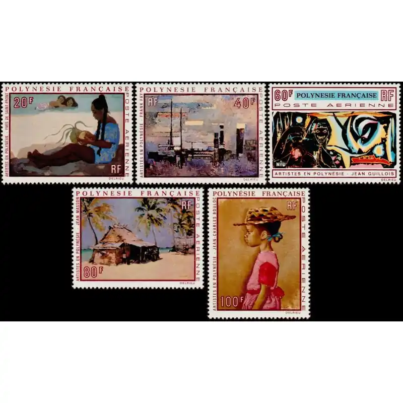 Commande En Gros Polynésie Poste Aérienne n°40 à 44