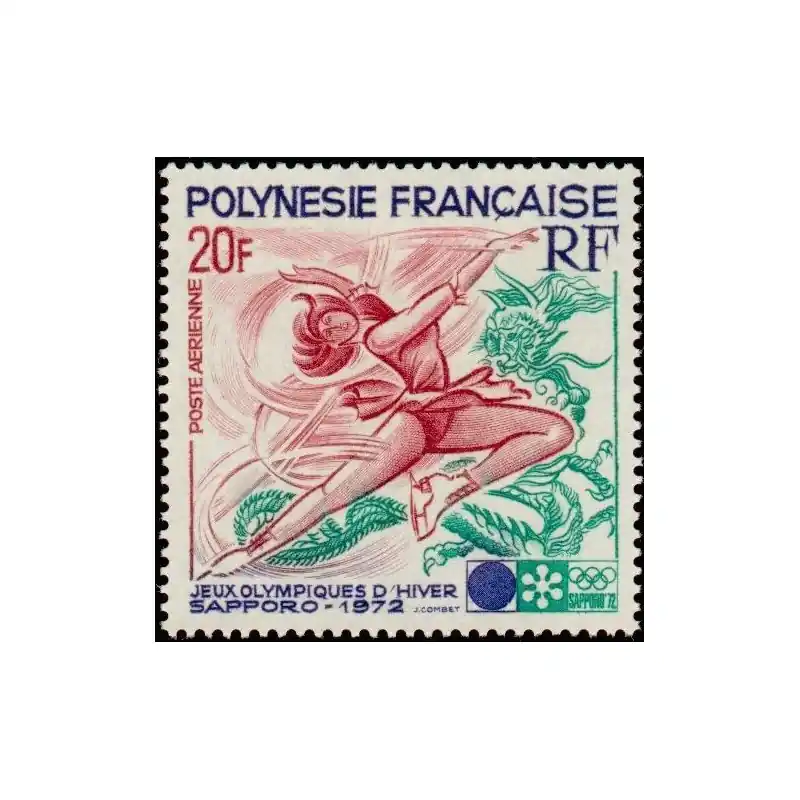 Polynésie Poste Aérienne n°61 Garantie Incluse