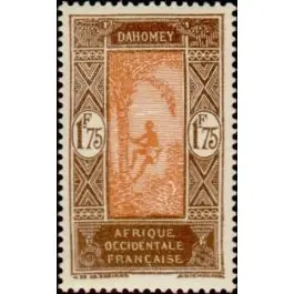 En Vogue Timbre de collection Dahomey - 096