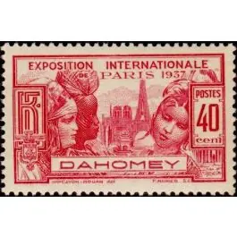 Vente Directe Timbre de collection Dahomey - 105