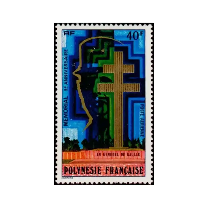 Polynésie Poste Aérienne n°123 Premium