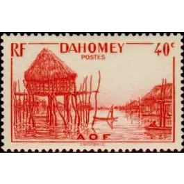 Prix Réduit Timbre de collection Dahomey - 127